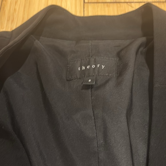 Theory | Size 8 | Wool Open Front Blazer - Picture 3 of 5